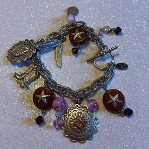 Tarina Tarantino Hey Cowgirl Charm Bracelet